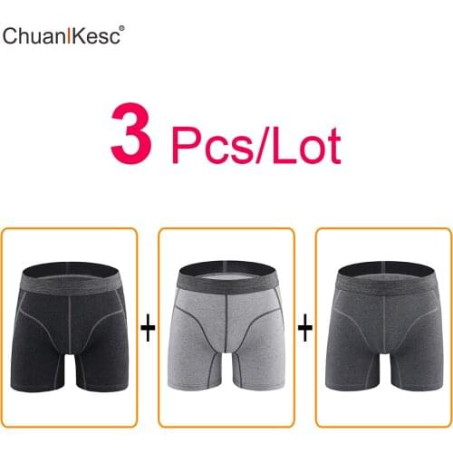 3Pcs/Lot Fashion Boxer 95% cotton mens underwear High-stretch Panties Comfortable Breathable Warm and Dry Mens Boxer Underwear