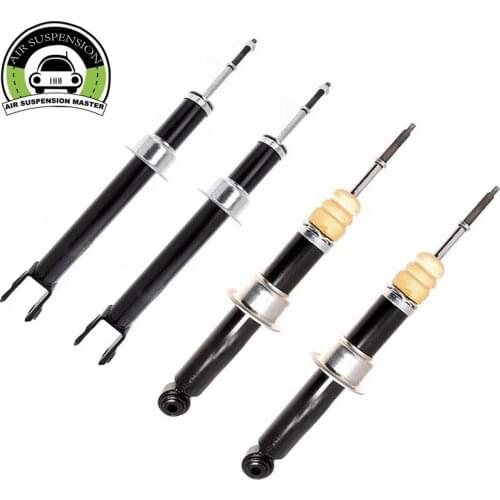 4 Pcs Front&Rear Shock Absorber without Electric Sensor for Jaguar XF 2009-2015 Part No. 8X2318080AB/ C2Z18564 C2Z20315/ C2Z8373