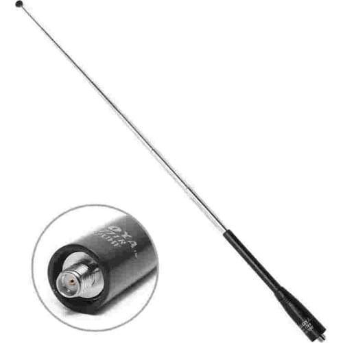 Nagoya NA-771R Retractable Telescopic VHF/UHF Dual Band SMA-Female Antenna for Baofeng UV-5R UV-82 UV-9R Plus Walkie Talkie
