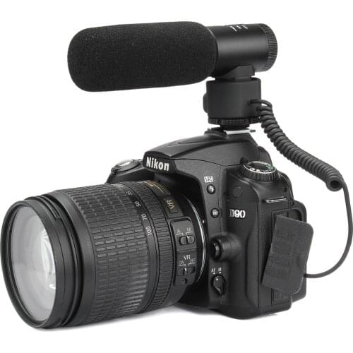 COMICA CVM-V20 Full Metal Cardioid Directional Video Microphone with Shock-Mount for Canon Sony DSLR Camera Iphone Smartphone