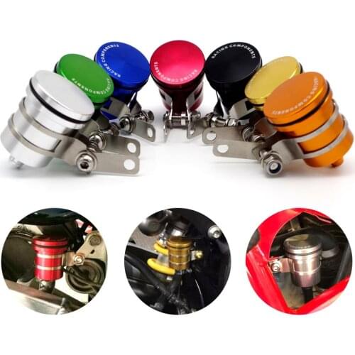 CNC Motorcycle Brake Fluid oil Reservoir Cup tank for YAMAHA r1 2004 2007 2015 r15 v3 r25 r3 r6 2003 2005 2007 2008 raptor 350