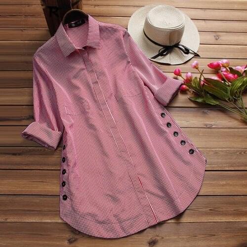 FANTIGO Blue Blouses