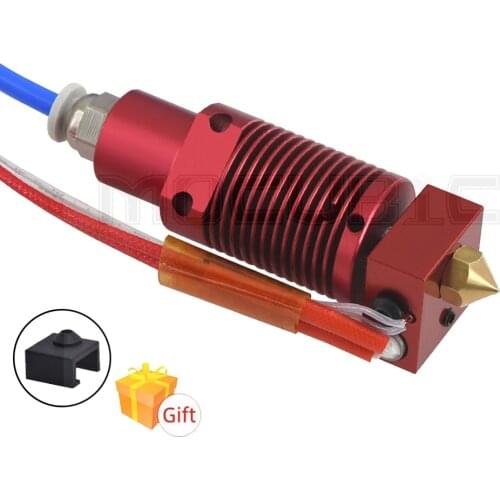 CR10S PRO Extruder Hotend 24V 50W Aluminum Block With Heater Cartridge And Thermistor For CR10S Pro 3D Printer Part