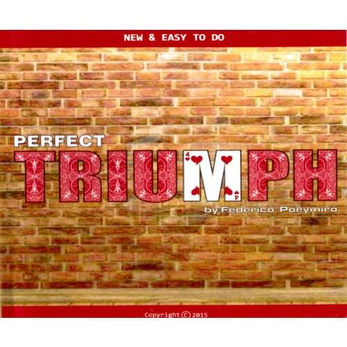 Perfect Triumph Close-Up Card Magic Trick For Professional Magicians Trucco Magia Illusion Artifice Magic Cards Tricks