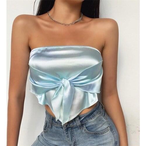 Женские атласные рубашки Imcute China At AliExpress