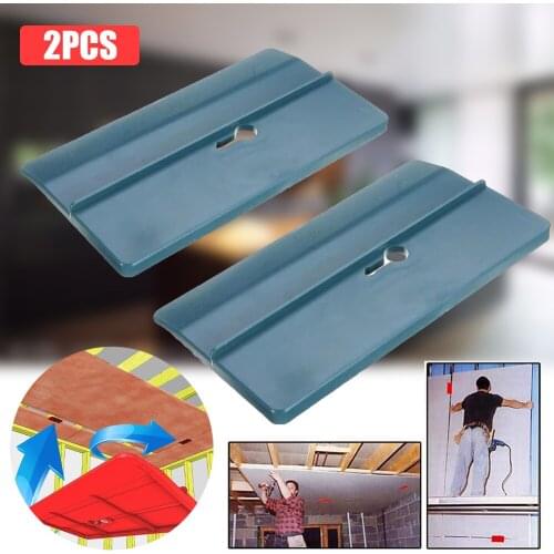 Drywall Fitting Tool Plasterboard Fixing Tool Room Ceiling Sloped Walls Decoration Carpenter Tool Ceiling Positioning Plate 2Pcs