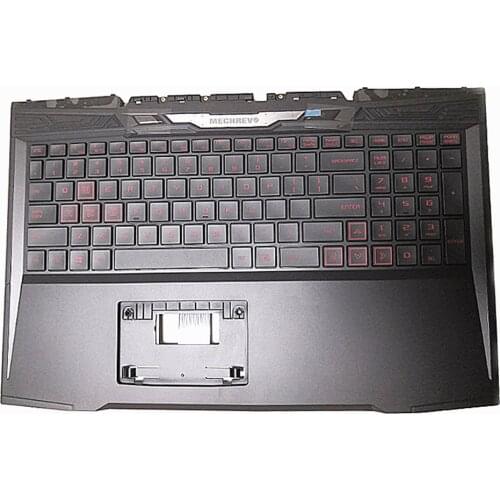 Laptop/Notebook Keyboard/upper Case/Cover/Housing/shell for MECHREVO X6 X6Ti X6TI-S Backlight US Black/Silver