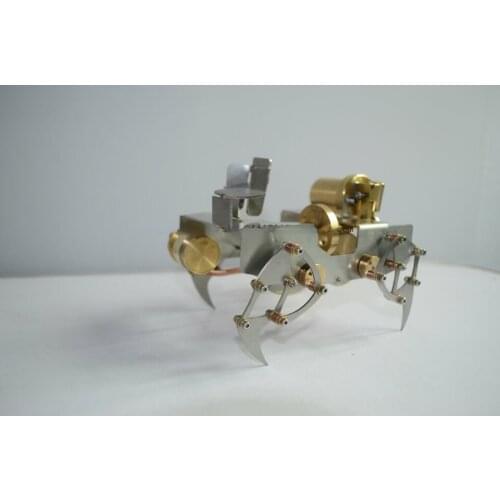 Metal Gear Upgraded Version Steam Reptile Robot Model*Mini Steam Engine*Creative Gift