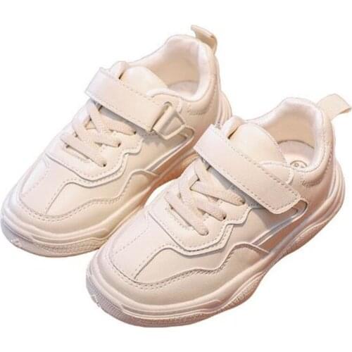 2020 new kids shoes girl pu leather sneakers student boy sneakers kids baby toddler shoes