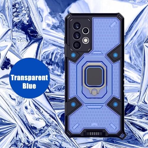 ShockProof Coque Case For Samsung Galaxy A32 A52 A72 A12 A42 A71 M42 M30S M21 M51 M31 M12 Transparent Magnet Armor Case Cover