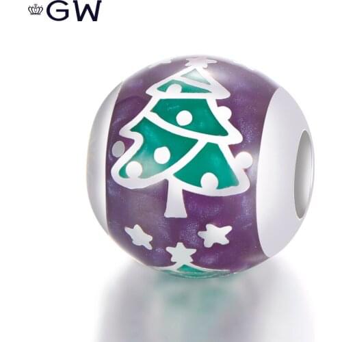 New European Beads Sterling Silver Charm For Bracelet Super Deals Of The Day Jewelry Aimili Jewelry Purple AMLD037H20