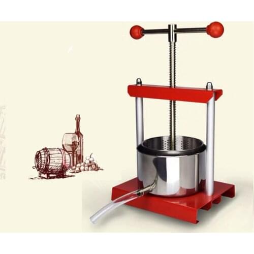 Manual juice pressing machine Home stainless steel juicer self-brewing grape wine pressing Manor Fruit ferment presser