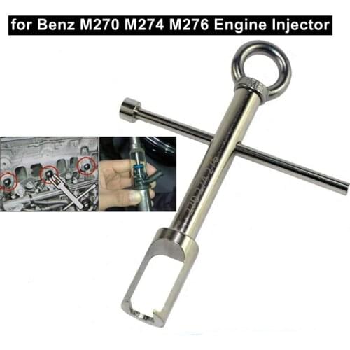 For Benz M270 M271 M274 M276 C200L Engine Injector Puller, Nozzle Oil Head Extractor Remove Injector from Vehicle