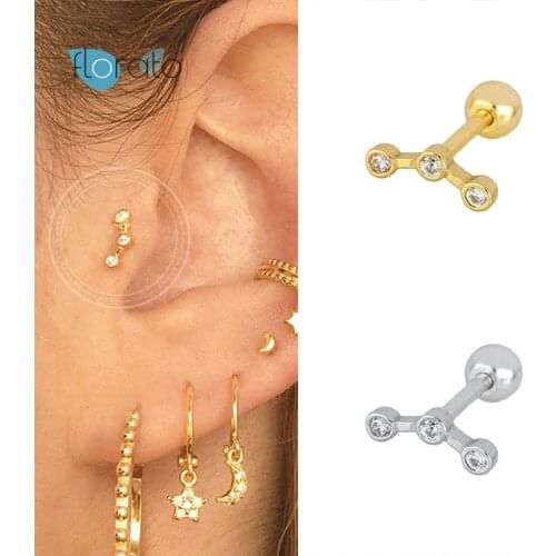 925 Sterling Silver Earring Cute Korean Bling Tiny Circle for Women Engagement Birthday Studying Earrings Fashion Charm Jewelry