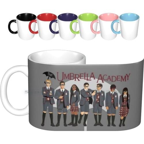 The Umbrella Academy Group Ceramic Mugs Coffee Cups Milk Tea Mug Tua The Umbrella Academy Umbrella Academy Umbrella Academy