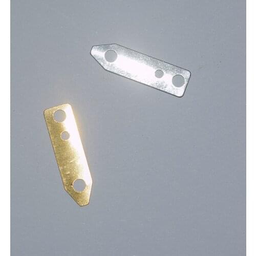 Small Zinc+copper electrode/fruit experimental diy toy parts/primary school scientific production/baby toys for children