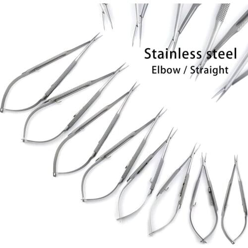 12.5-18cm with Lock Castroviejo Needle Holders Dental Forceps Ophthalmic Instruments