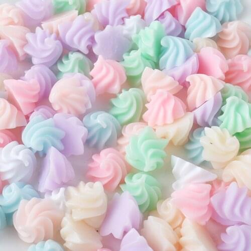 10PCS Chocolate Cream Filler For Clear/Fluffy Mud Popular Box Toys Kids Slime DIY Kit Accessories Children Modeling