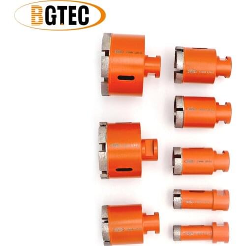 BGTEC 1pc Diamond Welded Drilling Core Bits (Wet) M14 thread for drilling granite and marbel hole saw