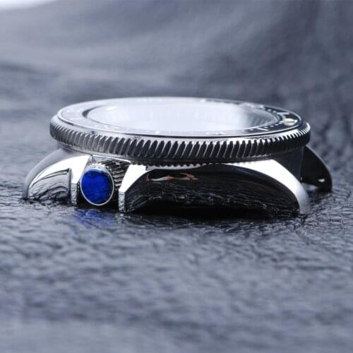 Diving Watches Case NH35 NH36 Movement Sapphire Glass 316L Stainless Steel Watch Case Ceramic Bezel 20Bar Water Resistance Case