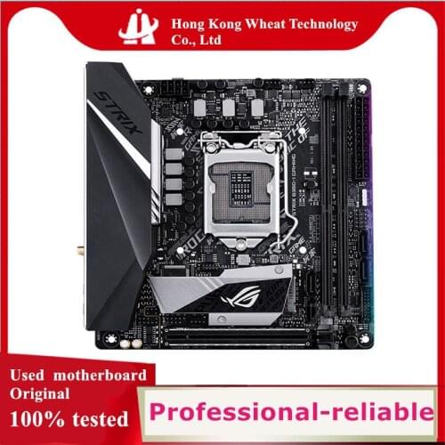 For ASUS ROG STRIX B360-I GAMING Motherboard Socket LGA 1151 DDR4 M.2 NVMe For Intel B360 Original Desktop Used Mainboard