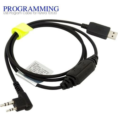 Two Way Radio USB Programming Program Cable Data Cord For HYT Hytera TD500 TD510 TD520 TD530 TD560 TD580 Walkie Talkie