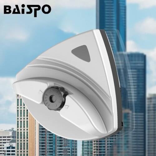BAISPO Double Sided Glass Wiper Brush High-rise Window Wiper Magnetic Glass Cleaner Brush Household Washing Window Cleaning Tool
