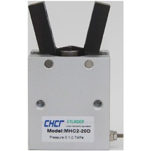 MHC2-20D MADE IN CHINA pivot type character type pneumatic finger cylinder