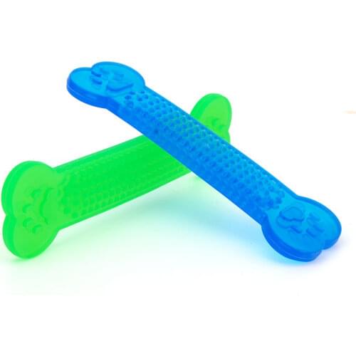 Hot Sale Pet Dog Chew Toys Rubber Bone Toy Aggressive Chewers Dog Toothbrush Doggy Puppy Dental Care For Dog Pet Accessories