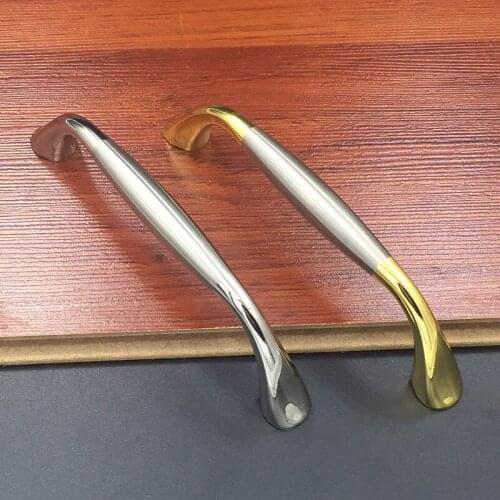 JD European Modern Minimalist Zinc Alloy Handle Cabinet Closet Door Handle Furniture Drawer Handle Hardware