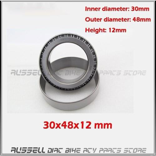 Steering Stem TAPER Bearings 30X48X12 30*48*12