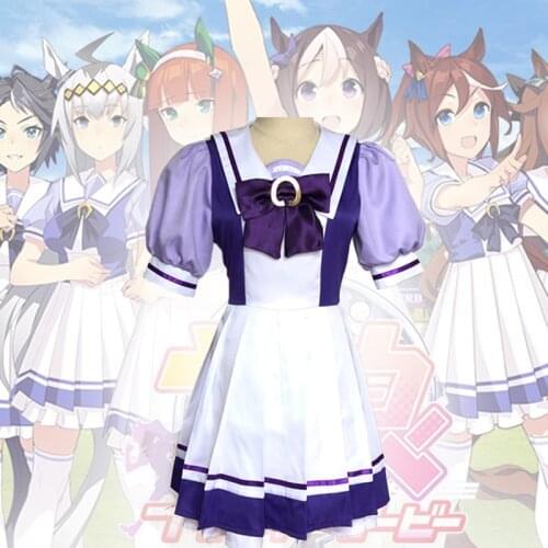 Anime Uma Musume: Pretty Derby Cosplay Costumes Tokai Teio Cosplay Costume Halloween Party Women Game Cosplay Costume