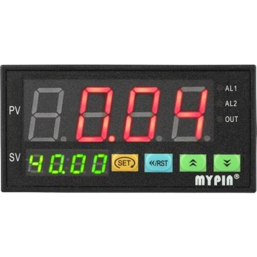 Mypin Digital Sensor Meter Multi-Functional ligent Led Display 0-75Mv/4-20Ma/0-10V 2 Relay Alarm Output Da8-Rrb