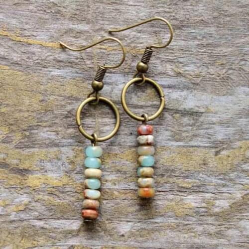 Oaiite Dangle Earrings