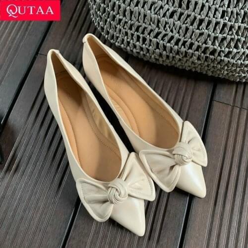 QUTAA Women's Slip-ons