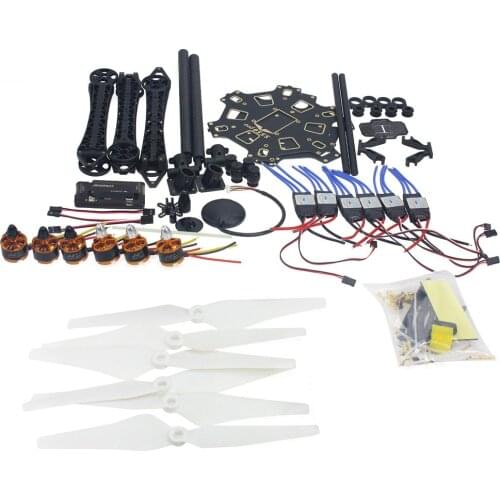 RC Drone Aircraft Kit HMF S550 Frame 6M GPS APM 2.8 Flight Control No Transmitter No Battery F08618-R