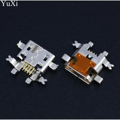 2pcs For Sony Xperia M2 S50H D2303 D2305 D2306 micro mini usb jack charge charging connector plug dock socket port repair parts