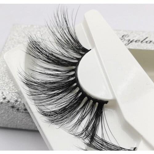 Cursavela Handmade Soft Dramatic Mink Eyelash 30mm Long Winged False Lashes Strip Thick 3D Mink Eyelash Extension Party Lashes