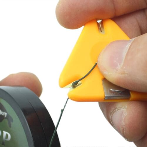 1PCS Carp Fishing Tool Coated HookLink Stripper Hair Rig Accessories Remove Coated Line Cutter Feeder Carp Line Fishing Tackle