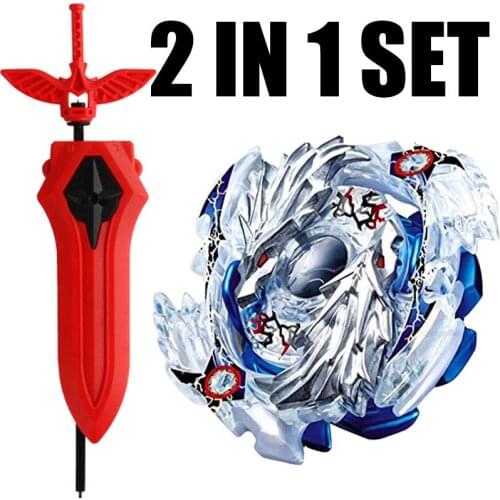 Spinning Top Burst B-66 Starter Set Lost Longinus .N.Sp Launcher Pack Toy Kids With Sword Launcher