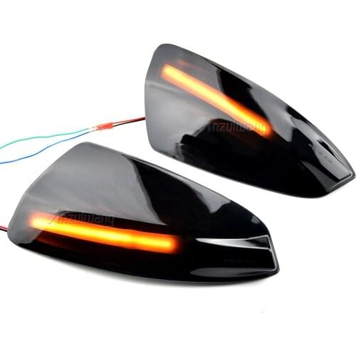 For Mercedes Benz C Class W204 S204 2007-2014 C300 Viano Vito W639 LED Dynamic Turn Signal Light Side Mirror Indicator Blinker
