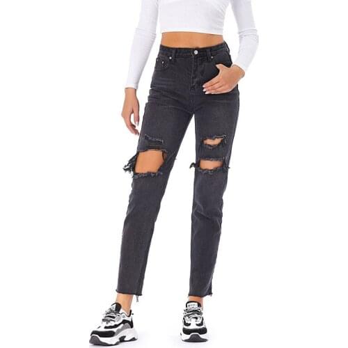 Womens Ripped Jeans YANXIN China