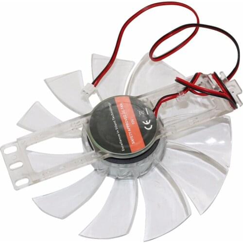 11 Leaves Plastic Transparent Color Cooling Fan Chicken Incubator Fan Chicken Incubator Accessories DC 12V 0.35A/0.32A 5 Pcs