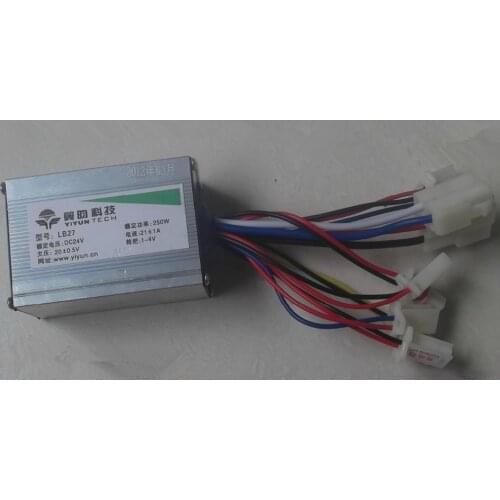 250W DC 24V brush motor speed controller, speed control, electric bicycle controller