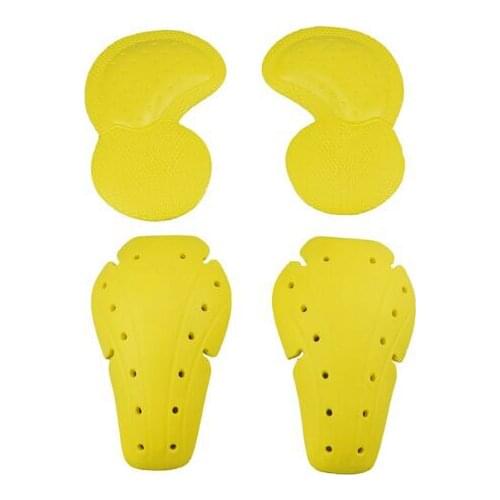 4pcs Sports Safety Motorcycle Pants Knee Pads Hard Armor Protector ScOoter Protective Pads Built-iN PrOtective GEar PAnts KNee