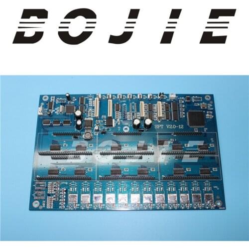 BOJIE 12H printer carriage board for icontek seiko 510 /35pl printer