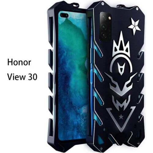 For Huawei Honor V30 Original ZIMON Shockproof Heavy Duty Armor Metal Aluminum Phone Case For Huawei Honor View 30 V30 Case
