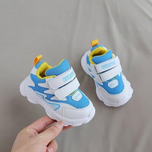 Toddler Autumn Child Girl Unisex Sneakers Baby Sports Shoes For Kids Boy Fashion Mesh Non-Slip Casual Shoe 2021 1 2 3 4 5 6 Year