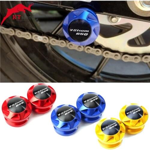 For SUZUKI V-STROM 650/XT VSTROM 650 DL650 2004-2020 M8 Swingarm Spool Slider Stand Screws Motorcycle Accessories