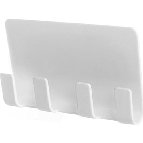 Wall Mount Phone Holder Socket Charging Box Bracket Stand Holder Shelf Support Universal for Mobile Phone Tablet